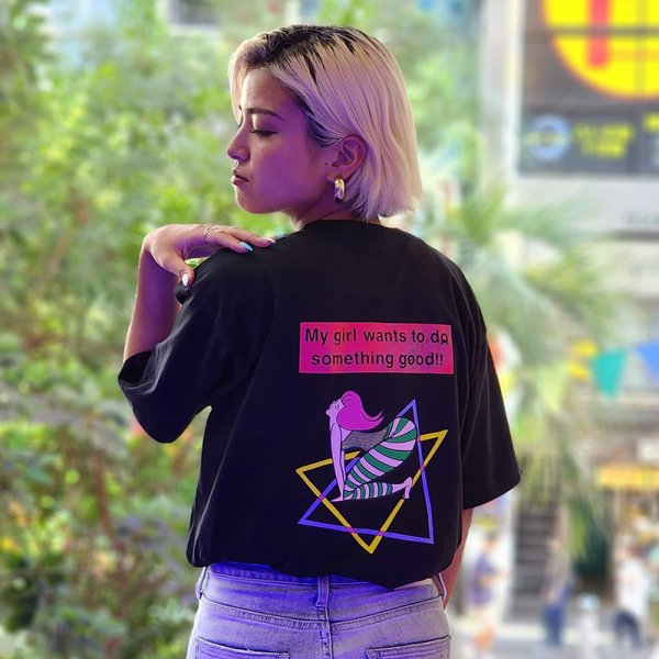 画像9: 【ラストLのみ】PeeTee. (ピーティー) “MY GIRL TEE” (9)