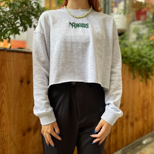 画像12: [レディース] KINGSIZE（キングサイズ）“CASPER W CROPPED CREW” (12)