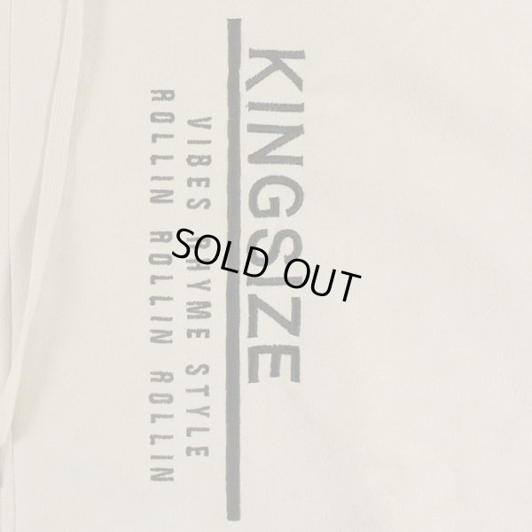 画像5: 【ラストXLのみ】KINGSIZE（キングサイズ）“ROLLIN ZIP HOOD” (5)