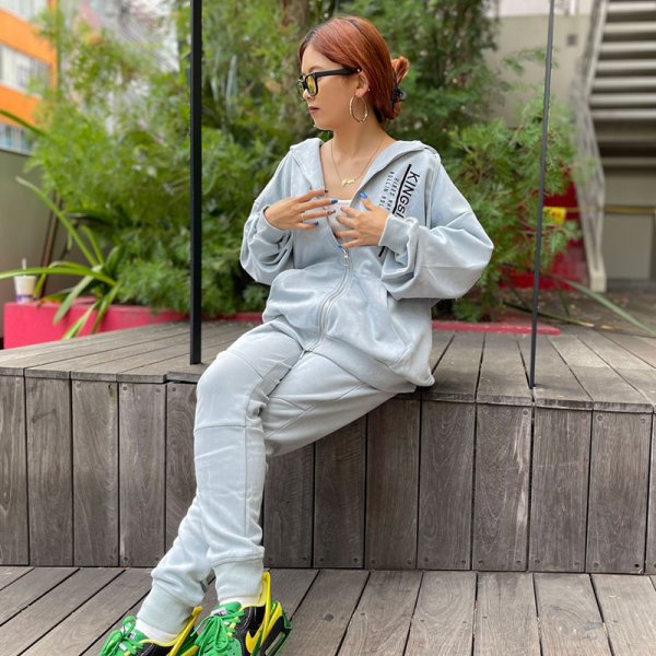 画像16: 【ラストXLのみ】KINGSIZE(キングサイズ)“ROLLIN ZIP HOOD” (16)