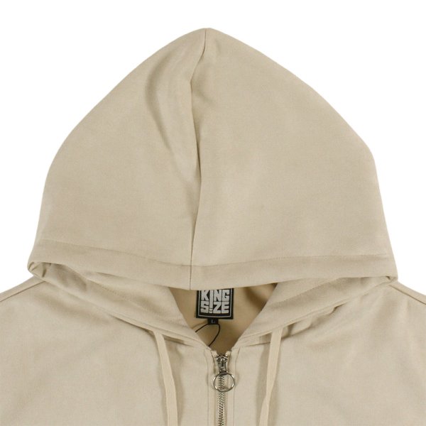 画像3: 【ラストXLのみ】KINGSIZE(キングサイズ)“ROLLIN ZIP HOOD” (3)