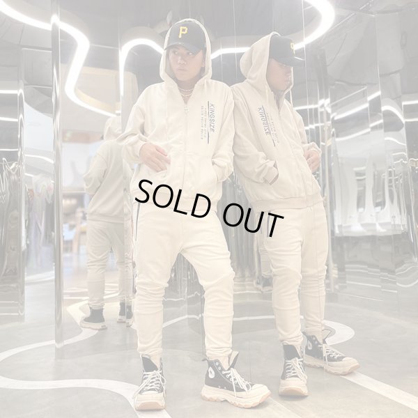 画像14: 【ラストXLのみ】KINGSIZE（キングサイズ）“ROLLIN ZIP HOOD” (14)