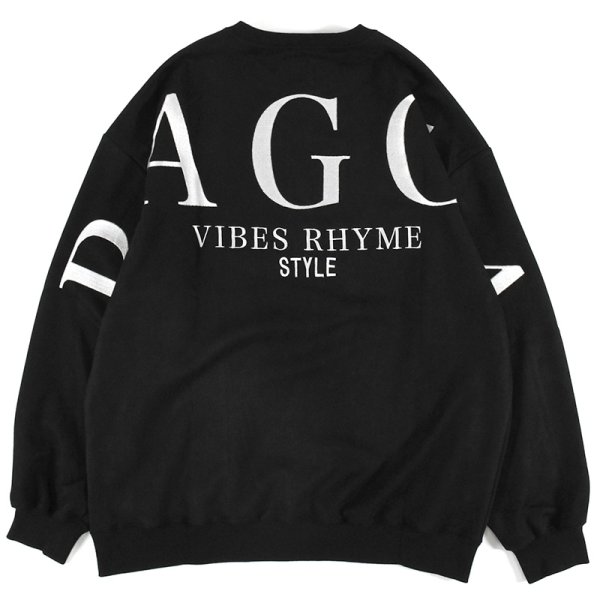 画像3: 【ラストXLのみ】KINGSIZE(キングサイズ)“RAGGA CREW SWEAT” (3)