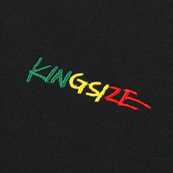 画像4: 【ラストMのみ】KINGSIZE（キングサイズ）“RASTA LOGO ZIP HOOD” (4)