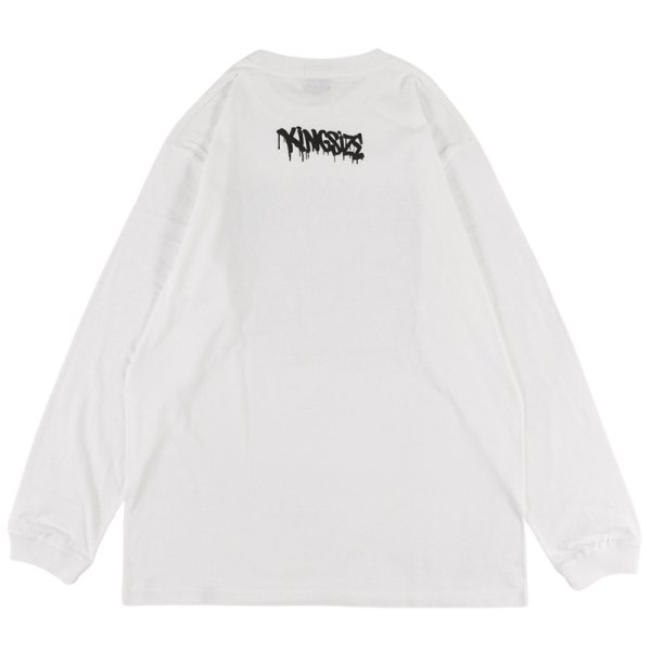画像2: 【ラストXLのみ】KINGSIZE(キングサイズ)“KING BAGGY L/S TEE” (2)