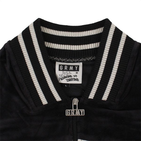 画像5: 【ラストXLのみ】GRIMEY / GRMY (グライミー) “MADRID VELVET TRACK JACKET” (5)