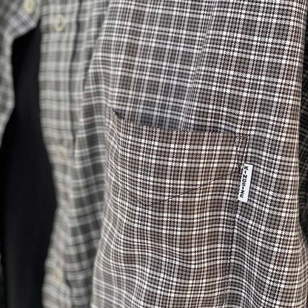画像13: 【ラストXLのみ】KINGSIZE(キングサイズ)“SNAP CHECK L/S SHIRT” (13)