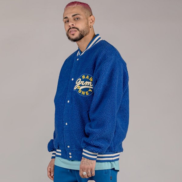 画像17: GRIMEY / GRMY (グライミー) “HIVE SHERPA BUTTON SWEATSHIRT” (17)