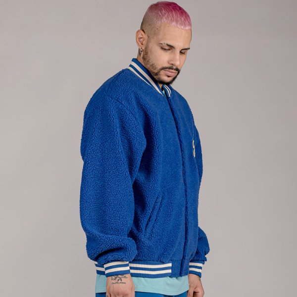 画像16: GRIMEY / GRMY (グライミー) “HIVE SHERPA BUTTON SWEATSHIRT” (16)