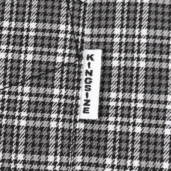 画像6: 【ラストXLのみ】KINGSIZE(キングサイズ)“SNAP CHECK L/S SHIRT” (6)