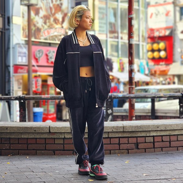 画像20: 【ラストXLのみ】GRIMEY / GRMY (グライミー) “MADRID VELVET TRACK JACKET” (20)