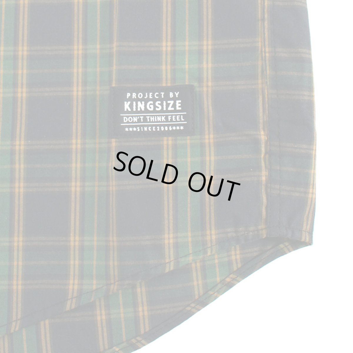 画像8: KINGSIZE（キングサイズ）“SNAP CHECK L/S SHIRT” (8)