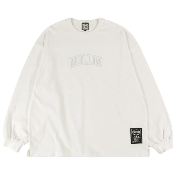 画像1: KINGSIZE（キングサイズ）“ROLLIN L/S TEE” (1)