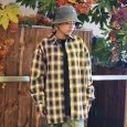 画像10: 【ラストXLのみ】BUDS（バッズ）“OMBRE CHECK LOOSE SHIRTS” (10)