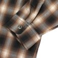 画像8: 【ラストXLのみ】BUDS（バッズ）“OMBRE CHECK LOOSE SHIRTS” (8)