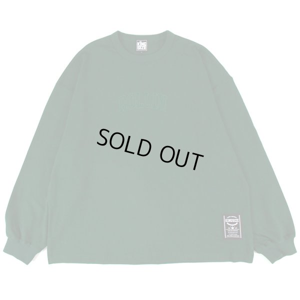 画像1: 【ラストMのみ】KINGSIZE(キングサイズ)“ROLLIN L/S TEE” (1)