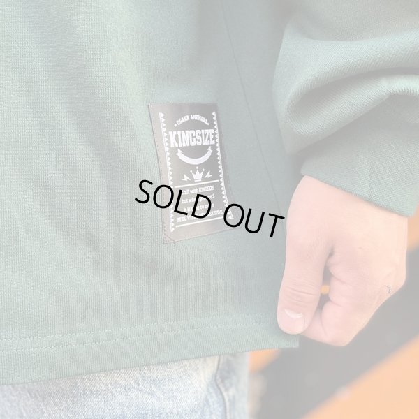 画像13: 【ラストMのみ】KINGSIZE(キングサイズ)“ROLLIN L/S TEE” (13)