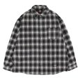 画像1: 【ラストXLのみ】BUDS（バッズ）“OMBRE CHECK LOOSE SHIRTS” (1)