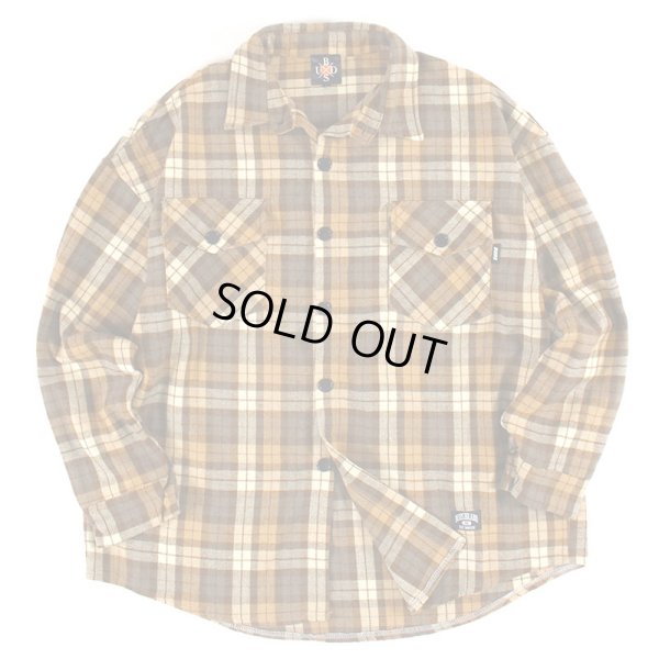 画像1: BUDS（バッズ）“ROUND HEM CHECK HEAVY  SHIRTS” (1)