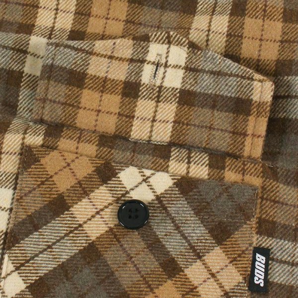 画像6: BUDS(バッズ)“ROUND HEM CHECK HEAVY  SHIRTS” (6)