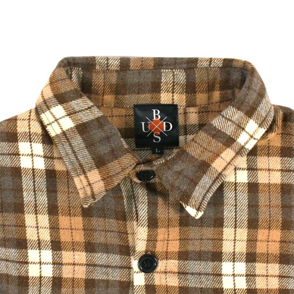 画像3: BUDS(バッズ)“ROUND HEM CHECK HEAVY  SHIRTS” (3)