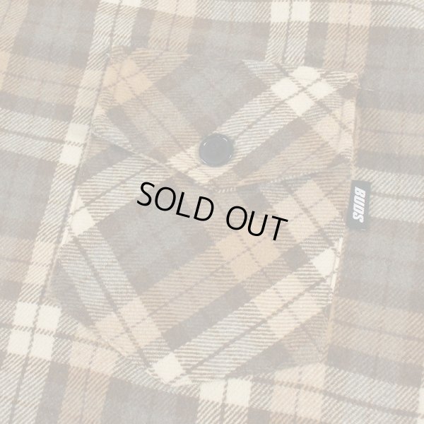 画像5: BUDS（バッズ）“ROUND HEM CHECK HEAVY  SHIRTS” (5)