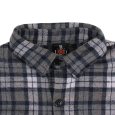 画像3: 【ラストLのみ】BUDS（バッズ）“ROUND HEM CHECK HEAVY  SHIRTS” (3)