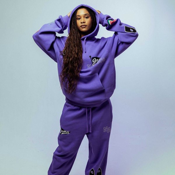 画像18: 【ラストXLのみ】GRIMEY / GRMY (グライミー) “NABLUS SWEATPANTS - VIOLET” (18)