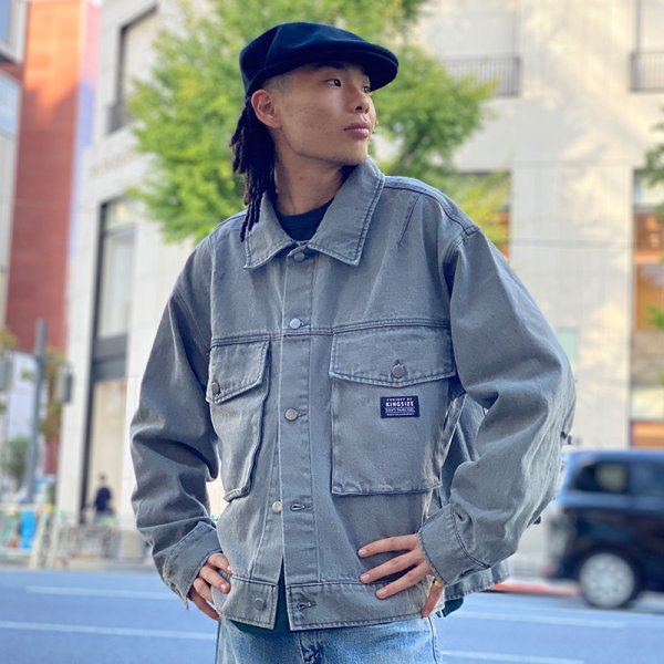画像13: 【ラストXLのみ】KINGSIZE（キングサイズ）“OVERSIZED DENIM JACKET” (13)
