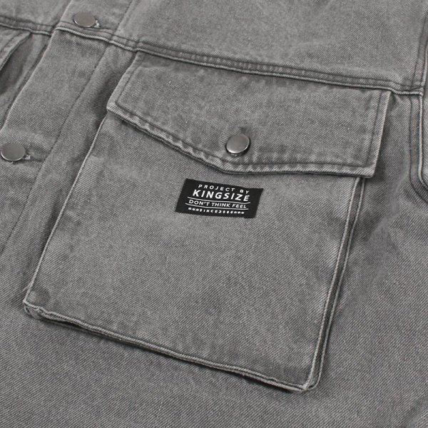 画像5: 【ラストXLのみ】KINGSIZE（キングサイズ）“OVERSIZED DENIM JACKET” (5)