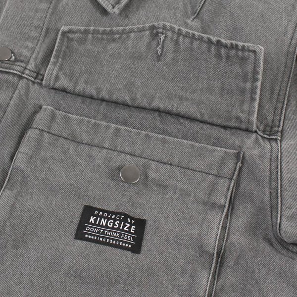 画像6: 【ラストXLのみ】KINGSIZE（キングサイズ）“OVERSIZED DENIM JACKET” (6)