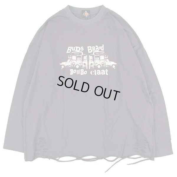 画像1: BUDS（バッズ）“BOMBO CLAAT DAMAGE L/S TEE” (1)