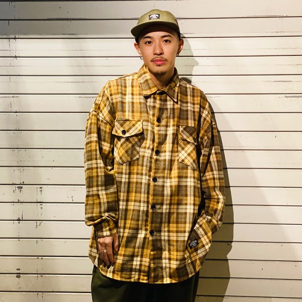 画像13: BUDS(バッズ)“ROUND HEM CHECK HEAVY  SHIRTS” (13)