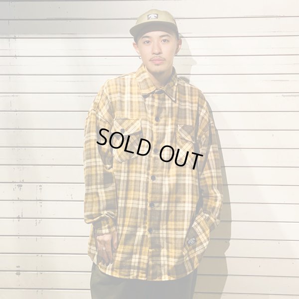 画像13: BUDS（バッズ）“ROUND HEM CHECK HEAVY  SHIRTS” (13)
