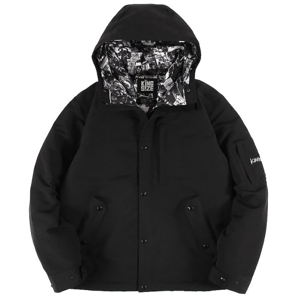 画像2: 【ラストLのみ】KINGSIZE(キングサイズ)“RAGGA DOWN JACKET” (2)