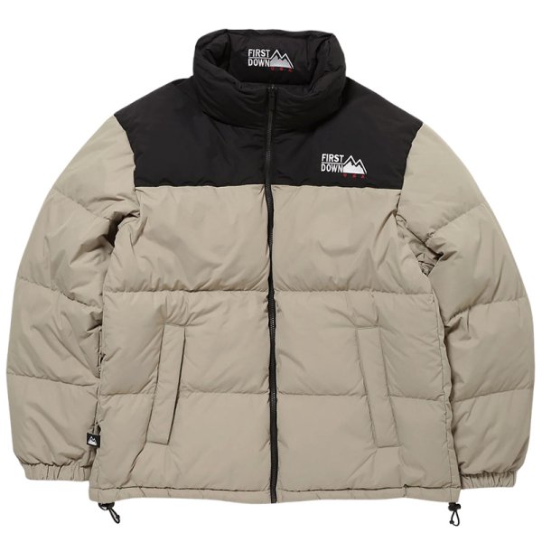 画像2: 【ラストXLのみ】FIRST DOWN (ファーストダウン) “BUBBLE DOWN JACKET MICROFT (バブルダウンジャケット マイクロフト)” (2)