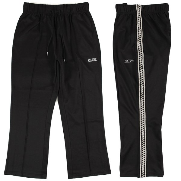 画像1: 【ラストLのみ】PeeTee. (ピーティー) “RETRO LINE TRACK PANTS” (1)