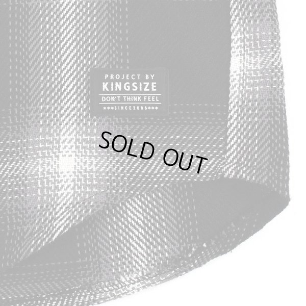 画像6: 【ラストLのみ】KINGSIZE(キングサイズ)“BIG CHECK SHIRT” (6)