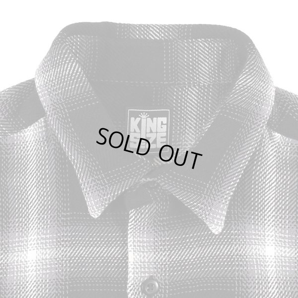 画像3: 【ラストLのみ】KINGSIZE(キングサイズ)“BIG CHECK SHIRT” (3)
