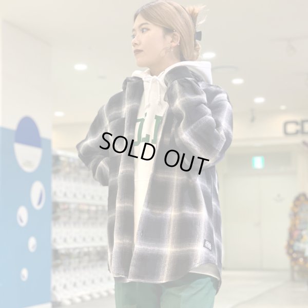 画像12: 【ラストLのみ】KINGSIZE(キングサイズ)“BIG CHECK SHIRT” (12)