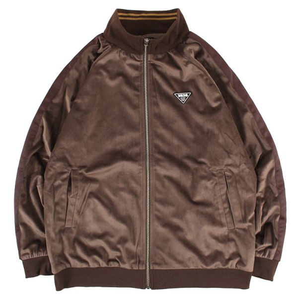 画像1: 【ラストLのみ】BUDS（バッズ）“VELOR ZIPUP BLOUSON” (1)