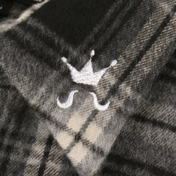 画像4: 【ラストXLのみ】KINGSIZE(キングサイズ)“BLACK CHECK SHIRT” (4)