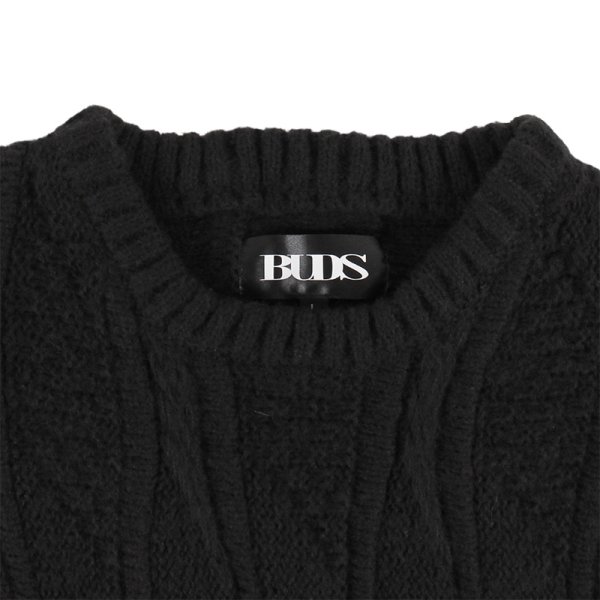 画像3: 【ラストLのみ】BUDS(バッズ)“MODERN CREW KNIT” (3)