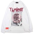 画像1: THINK[真紅] (シンク) “ThinKnoT ロングスリーブ Tee” (1)