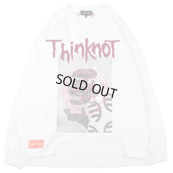 画像1: THINK[真紅] (シンク) “ThinKnoT ロングスリーブ Tee” (1)