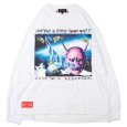 画像1: THINK[真紅] (シンク) “思考停止 ロングスリーブ Tee” (1)