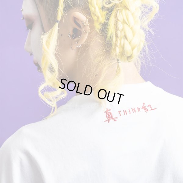 画像12: THINK[真紅] (シンク) “ThinKnoT ロングスリーブ Tee” (12)