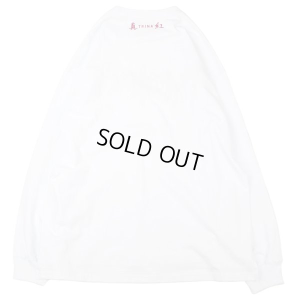 画像2: THINK[真紅] (シンク) “ThinKnoT ロングスリーブ Tee” (2)