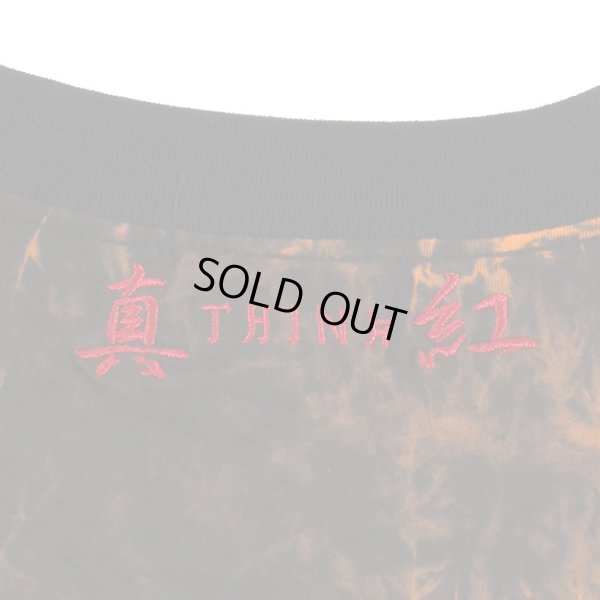 画像8: 【ラストXLのみ】THINK[真紅] (シンク) “ThinKnoT ロングスリーブ Tee” (8)