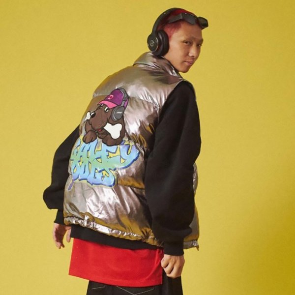 画像17: 【ラストXLのみ】GALFY(ガルフィー) “ディスクジョッキーベスト” (17)